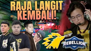 SANG RAJA LANGIT KEMBALI KE UPPER BRACKET  ONIC VS RBL MPL SEASON 13 GAME 2 [upl. by Enamrej]