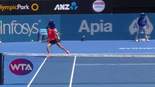 Top 5 WTA Hot Shots from the Finals  Apia International Sydney 2017 [upl. by Miles]