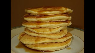 Pancake senza uova lievito burro con solo 4 ingredienti In 1 minuto [upl. by Ialokin247]