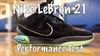 LeBron 21 Performance Test  Shoe of the YEAR [upl. by Marela]