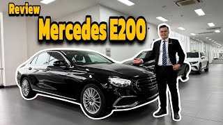 2024 Review chi tiết Mercedes E 200 Exclusive Đẹn nội thất Nâu  Chiếc xe cực đẹp năm 2024 [upl. by Kristofor771]