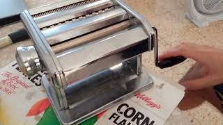 Disassembling a Pasta Machine and Repairing Stuck Handle [upl. by Rind778]