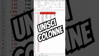 Unisci i dati di più colonne in una sola colonna con Excel365 planetexcel [upl. by Alesi]