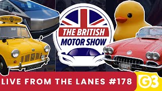 Live From The British Motor Show 178 [upl. by Ennylhsa]