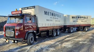 Metropole MuseumDruten Scania LBS 76 🎬De mooiste wegen🎤Werner Budding RTL4 scania truck fyp [upl. by Nnylyaj]