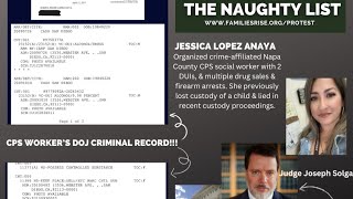 Napa County CPS worker has extensive criminal background and organized crime affiliations [upl. by Meagher138]