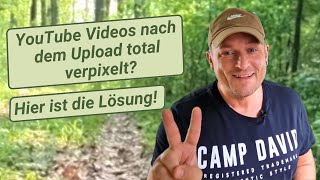 Youtube Videos extrem schlechte Qualität nach dem Upload  Hier ist die Lösung [upl. by Nytsirt]