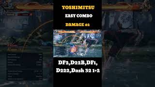 Yoshimitsu combo tekken 8Yoshimitsu combo guide tekken 8Yoshimitsu tekken 8 [upl. by Notnirb]