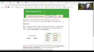 41 Grammar Lesson 1 Stem changing verbs e  ie [upl. by Dreddy]