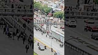 Transmilenio en CAOS en Bogota Colombia October 292024 [upl. by Brigg117]