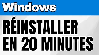 COMMENT Réinstaller Windows GRATUITEMENT [upl. by Eelahc743]