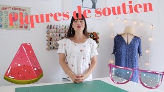 Tuto couture  les piqûres de soutien [upl. by Joaquin140]