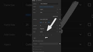 Best Export Settings for Instagram Reels TikTok and YouTube Shorts premierepro [upl. by Enaxor]