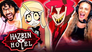 HAZBIN HOTEL REACTION Hazbin Hotel Pilot  1x0  The First Episode [upl. by Ornstead]