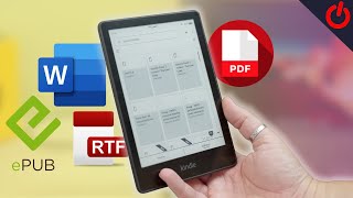 Send documents to Kindle  Its really THIS EASY [upl. by Kyd]