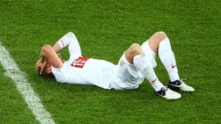 Poland out of Euro 2012 after Czech Republic defeat [upl. by Ashwell]