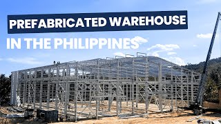 PHILIPPINES PREFABRICATED WAREHOUSE PROJECT  US BUILDINGS [upl. by Rafaj]