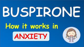 How buspirone is used in treatment of chronic anxiety [upl. by Kristien]