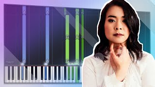 Mitski  Pearl Diver  Piano Tutorial [upl. by Ahsemik]