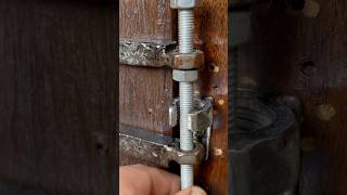 Simple idea with gate latch lock  mechanism lock  DIY  Craft design  Unique and creative [upl. by Clair]