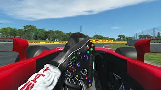 rFactor 2 Formula 1 Marussia MR01 2012 Barcelona 2023 lap No aids [upl. by Shirlene439]