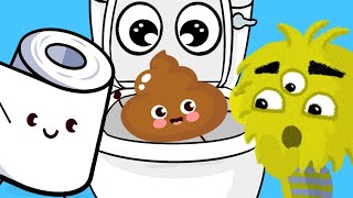 Poo Poo Song 2  Healthy Habits Kids Songs and Nursery Rhymes by Papa Joels English [upl. by Jobye]