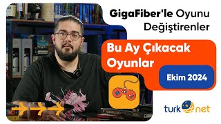 Bu Ay Çıkacak Oyunlar  Ekim 2024  GigaFiberle Oyunu Değiştirenler [upl. by Ignatz]