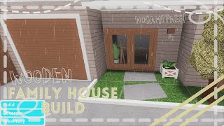 7K BLOXBURG FAIMLY HOUSE BUILD NO GAMEPASS [upl. by Onailimixam]