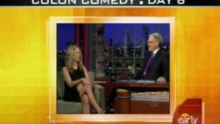 Jennifer Anistons Late Night Colon Comment [upl. by Riki]