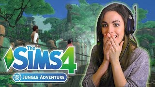 THE SIMS 4 JUNGLE ADVENTURE  TRAILER REACTION [upl. by Freddi]