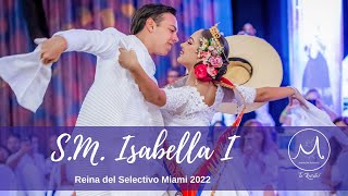 Perol Miami 2022  SM Isabella McCreary  Reina Miami 2022 [upl. by Yemac]