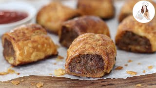 Sausage Rolls Recipe [upl. by Loss]