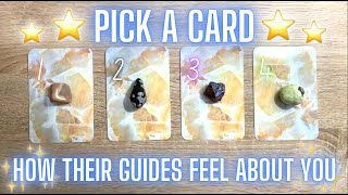 What Their Guides Think About This Connection 🤔💞 PickaCard with EsoTarot [upl. by Ahsiuqal]