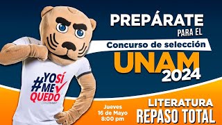 Entra a la UNAM con el Repaso Total de CONAMAT 160524 [upl. by Dannel]