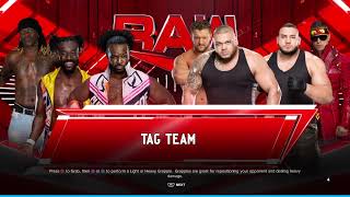 WWE 2K24 New Day Vs AOP [upl. by Frieda571]