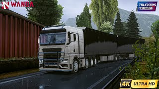 Monsoon ⛈️ Doul Trailer Truck Driving  🔴 Truckers of Europe 3 [upl. by Nibroc]