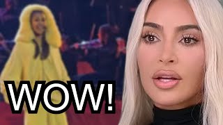 WOW Kim Kardashian Responds to North West SINGING At The Lion King [upl. by Carlos635]