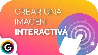 Cómo crear una imagen interactiva  Tutorial Genially [upl. by Tirreg273]