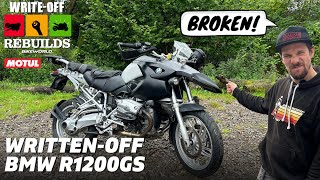 WEVE REBUILT A WRECKED BMW R1200GS FOR A BUDGET ADVENTURE [upl. by Novyak]