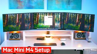 How To Setup Triple Monitors with Mac Mini M4M4 Pro [upl. by Venator]