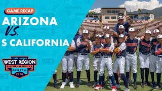 Game Highlights Arizona vs Southern California  Little League Softball West Region Tournament [upl. by Atul]