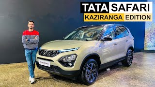 2022 Tata Safari Kaziranga Edition Walkaround  Car Quest [upl. by Deeanne]