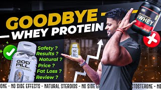 GODPILL  NATURAL STEROID WITH NO SIDE EFFECTS  gym health bodybuilding [upl. by Akirat]