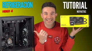 Montaje de REFRIGERACION y FLUJOS de AIRE  Tutorial para novatos VIDEO 4  PC GAMING [upl. by Charie]