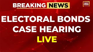 LIVE SBIs Plea For More Time To Disclose Electoral Bonds Data In SC  CJI DY Chandrachud [upl. by Ahseinad616]