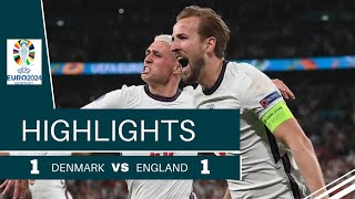 Denmark vs England  Euro 2024 Highlights [upl. by Aiden755]