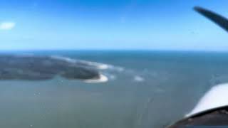 Flying over Tybee Island from the Air [upl. by Rivera941]