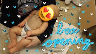 Custom Reborn Baby Box Opening  Kelli Maple [upl. by Elliven]