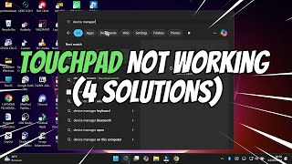 Touchpad Not Working 4 SOLUTIONS [upl. by Digdirb]