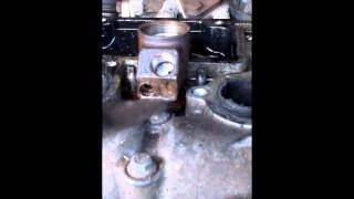 Peugeot 807 removing rusted injectors [upl. by Rosie110]